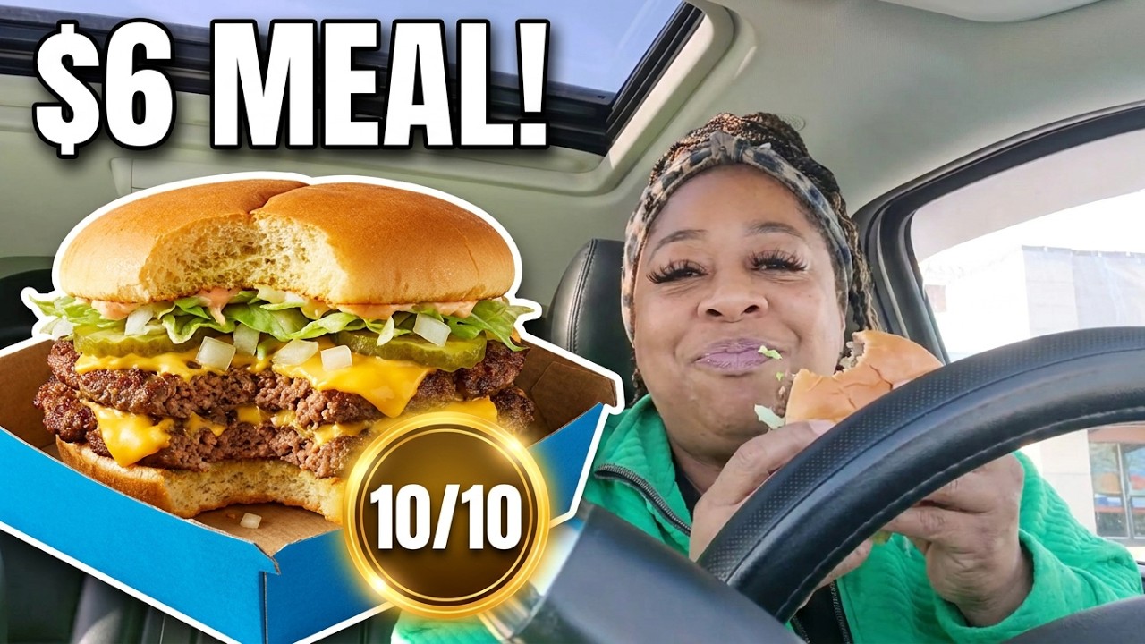 Sonic $6 All-American Smasher Meal Review!