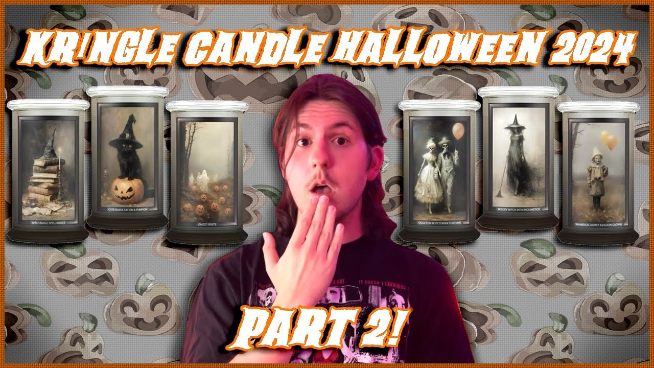 Kringle Candle Halloween 2024 PART 2 Preview! Vintage Halloween Art Prints | Kringle Candle