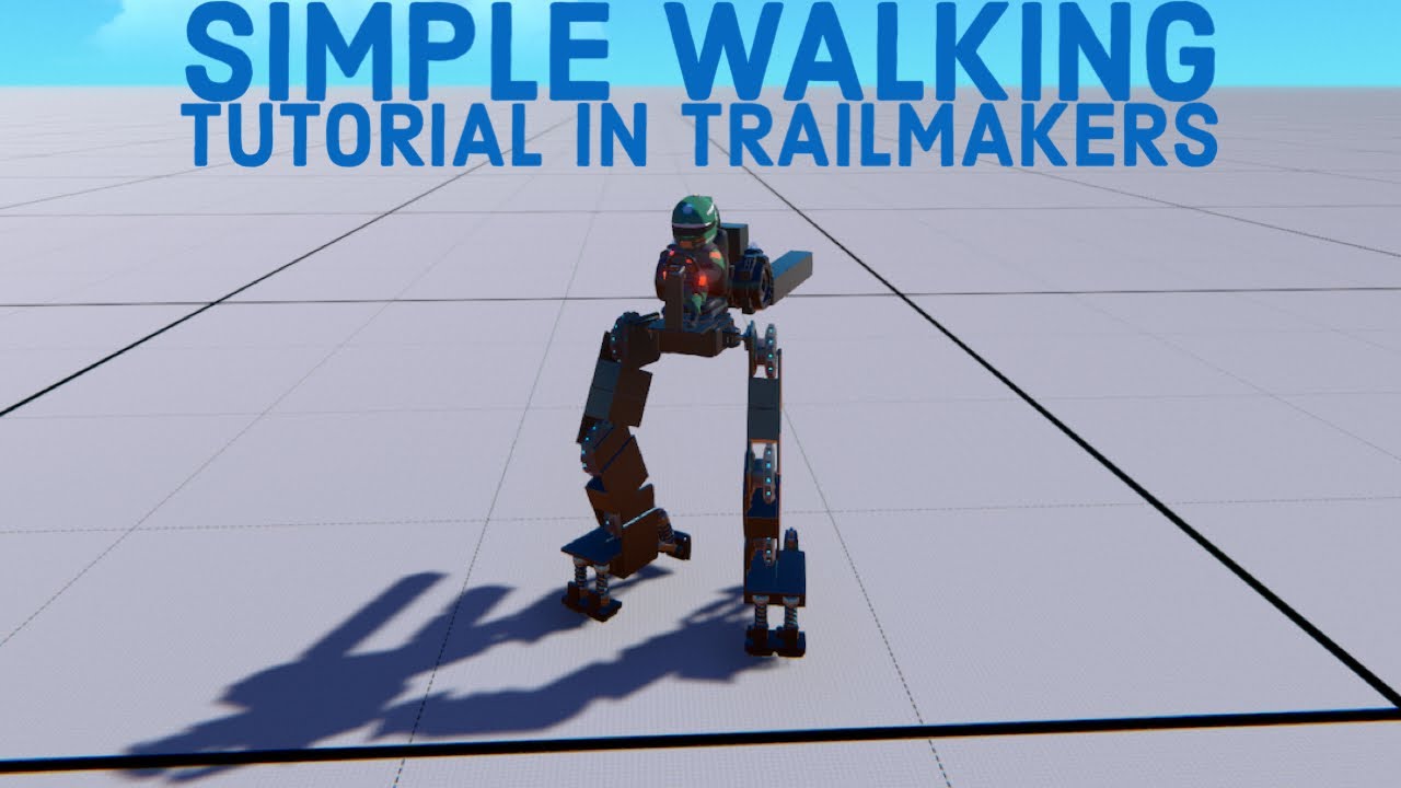 Простой цикл механической ходьбы в Trailmakers