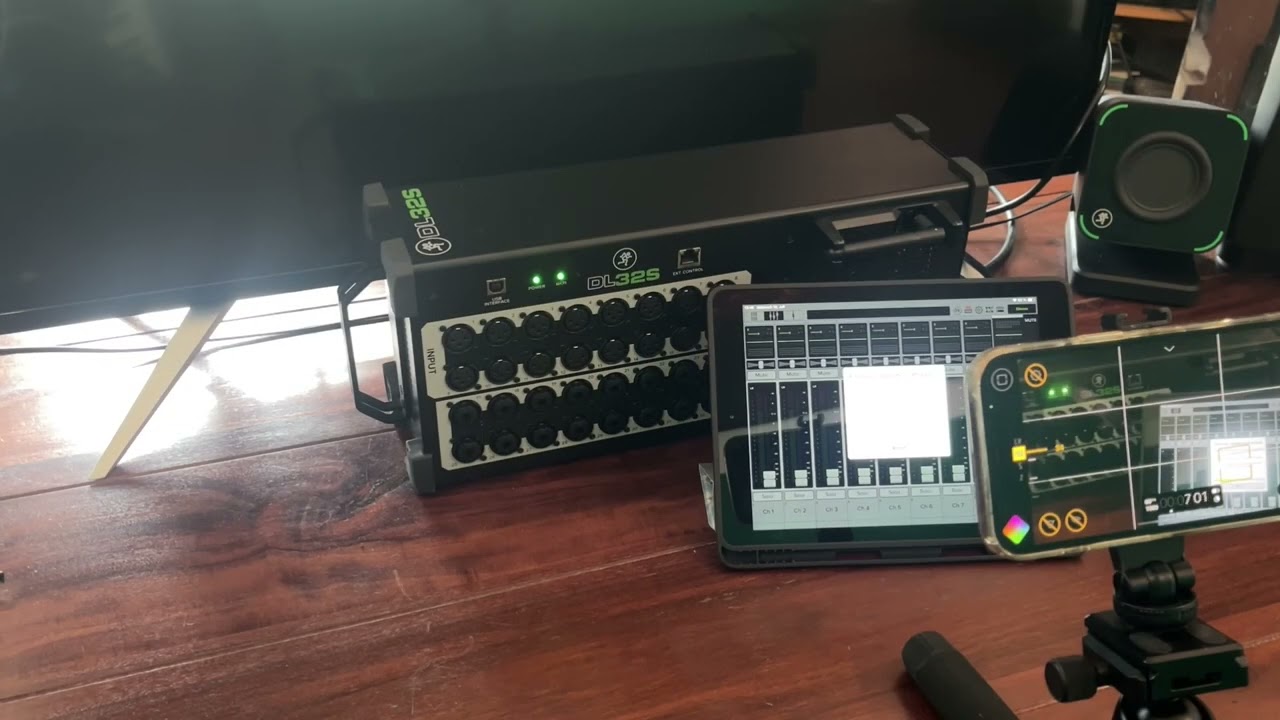 Mackie DL Serie Reset & Firmware Update - deutsch