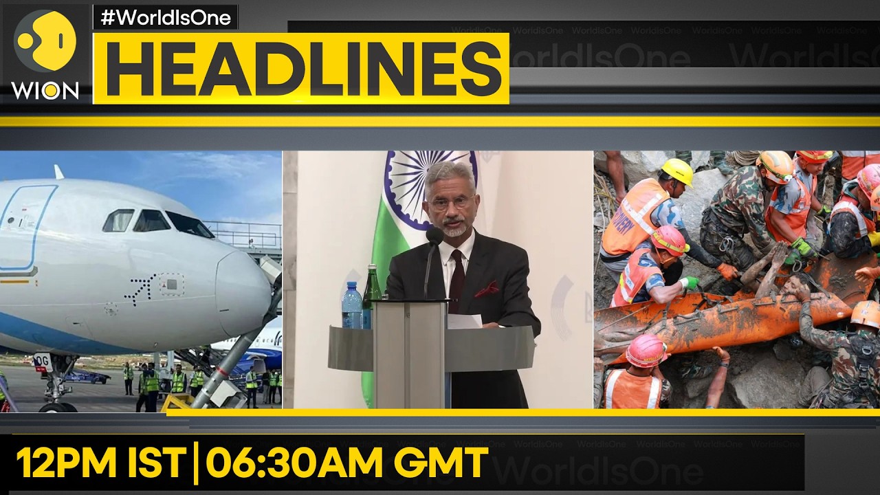 Nepal Worker Airlifted After Tunnel Rescue | Japan To Identify Nepal Flood Victims | WION Headlines