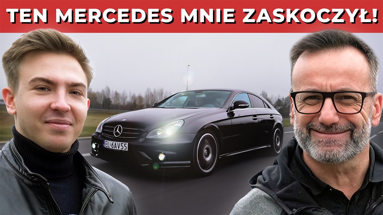 Mercedes CLS 55 AMG zaskoczył ekipę ACS!