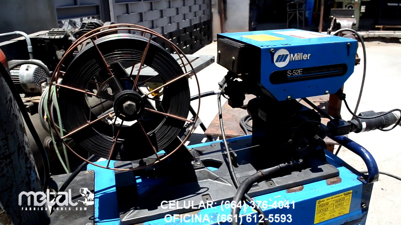 Soldadora Microalambre Miller Industrial CP300.