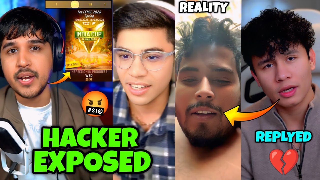 Youtubers React On FFMIC 2026 🤯103 Kill 🚫 H@cker Exposed 🤬| Tonde Gamer Replyed To Gsk Verified 🙏