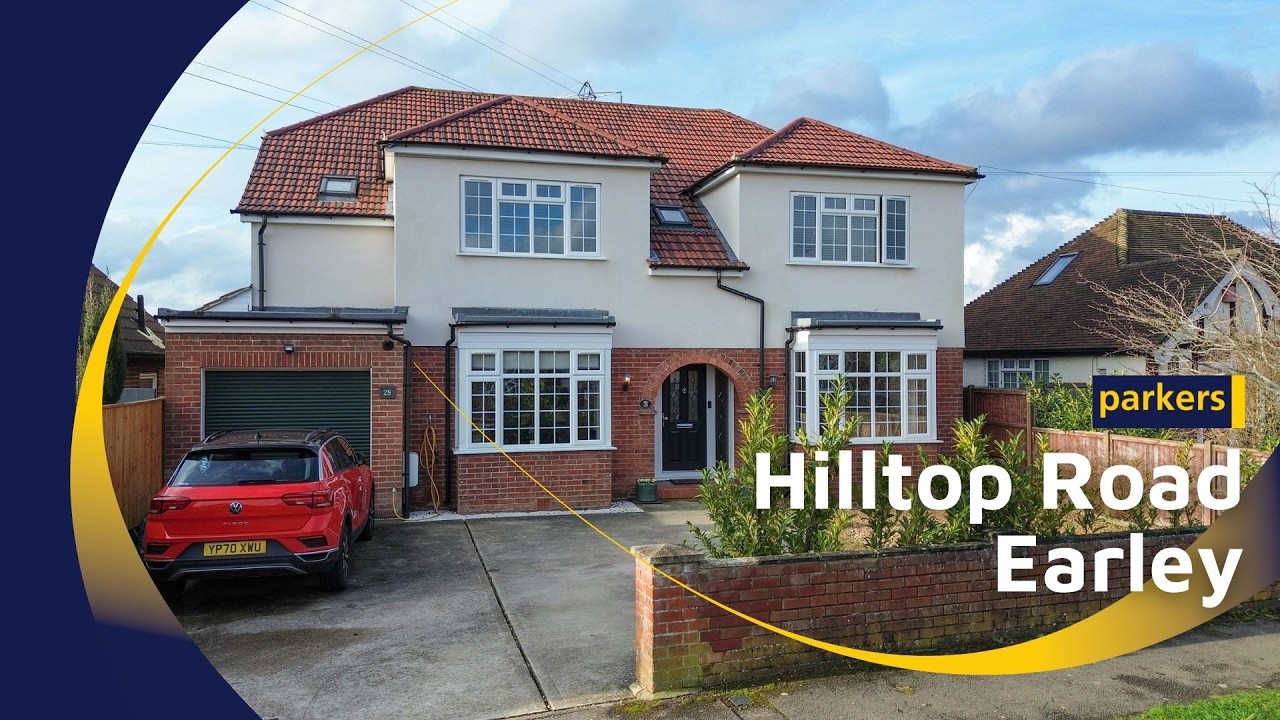 Step inside this £925,000 Five Bedroom Detached Home on Hilltop Road, Earley