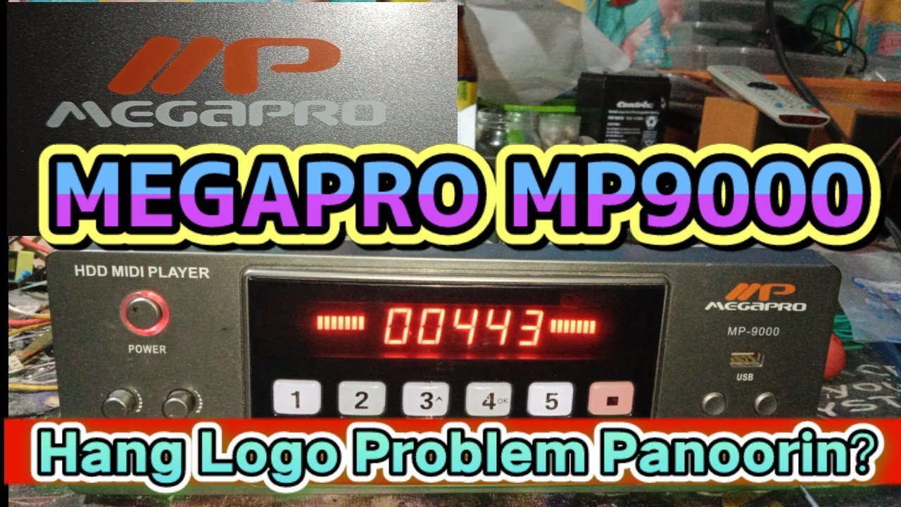 Karaoke Player Megapro MP9000 | Stock Logo Panoorin Kung Ano Salarin? #repair #megapro #share