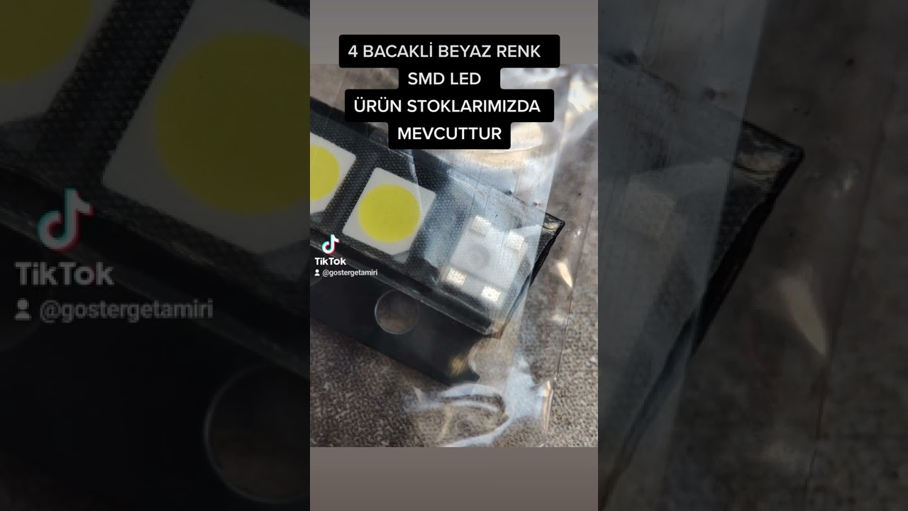 4 BACAKLI LED SMD OTOMOBİL G&Ouml;STERGE PANELİ LED RENAULT FLUENCE
