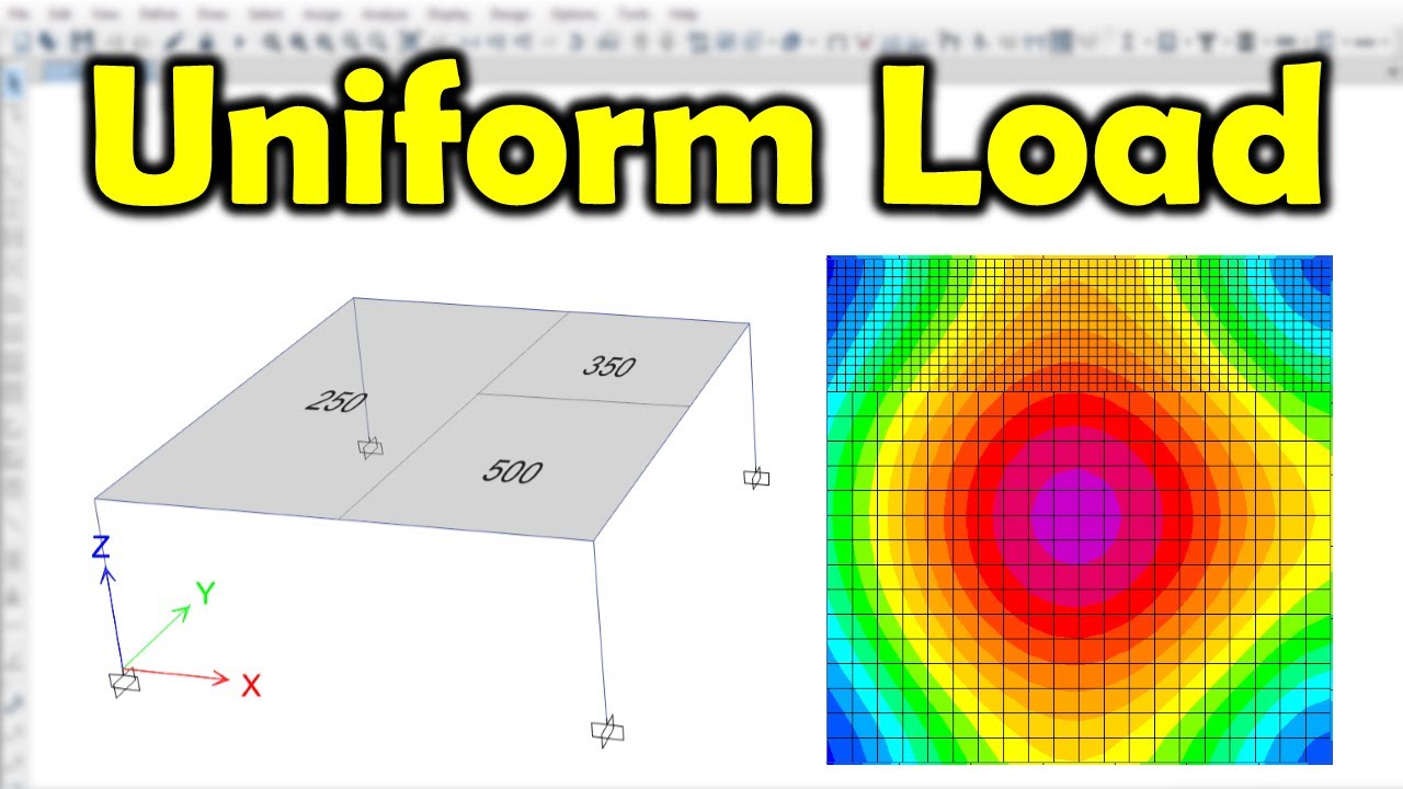 How To Assign Multi Uniform Loads on one Floor?