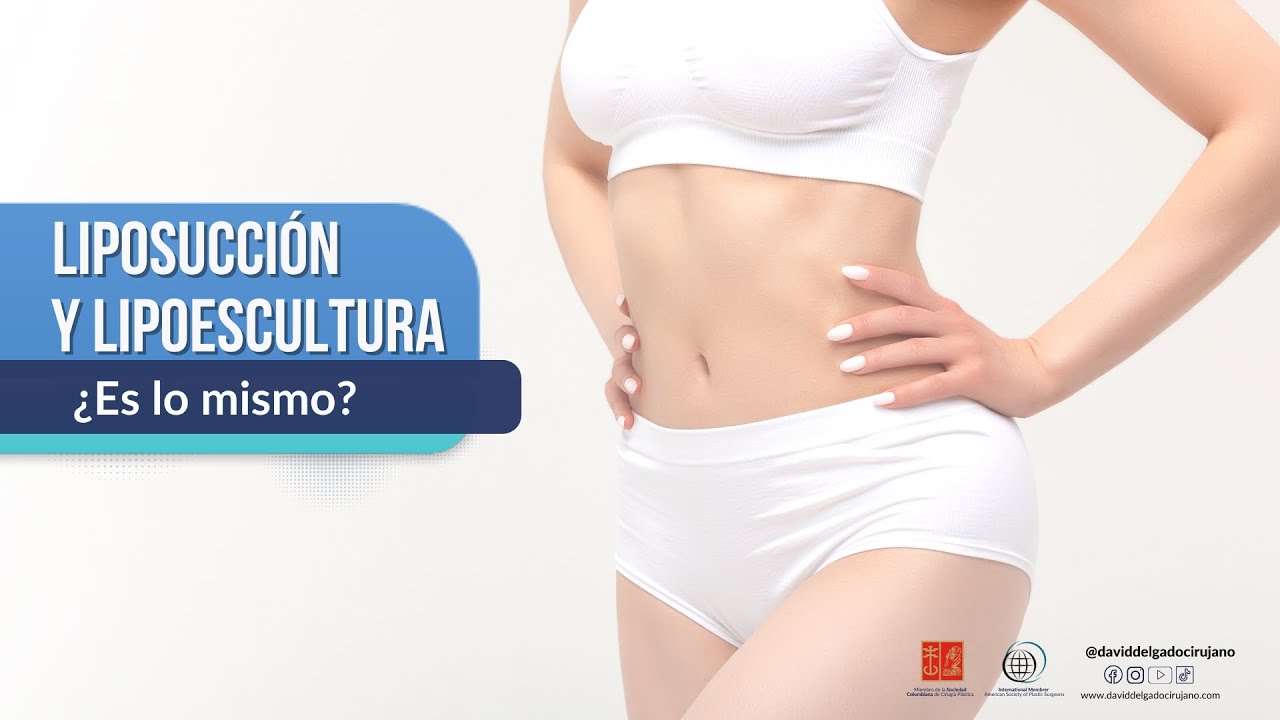 ¿Liposucción y Lipoescultura es lo mismo? Diferencias entre Liposucción y Lipo HD