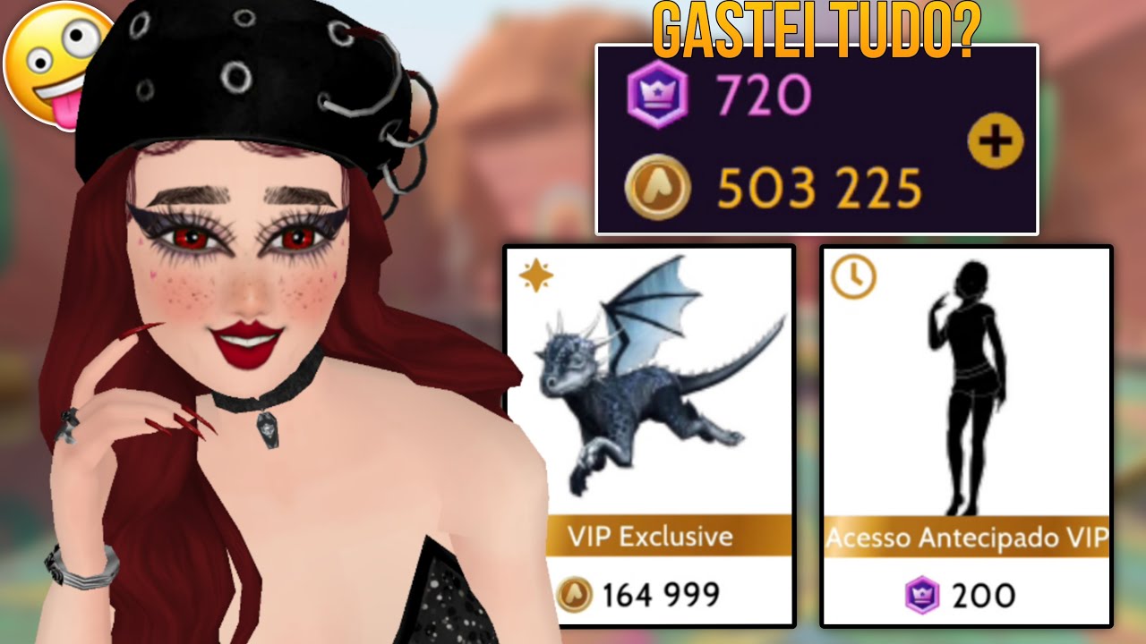 GASTANDO 720 CROWNS E 500MIL AVACOINS NA LOJA VIP NO AVAKIN LIFE!