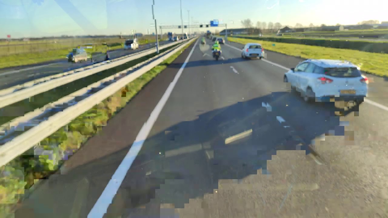 MICU overplaatsing met begeleiding van de politie van SG Haarlem naar EMC Rotterdam