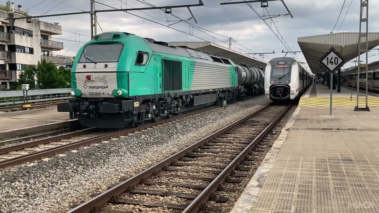 Estació de Girona 16-5-2025; tarda de trens jmc et alii. @asafegi