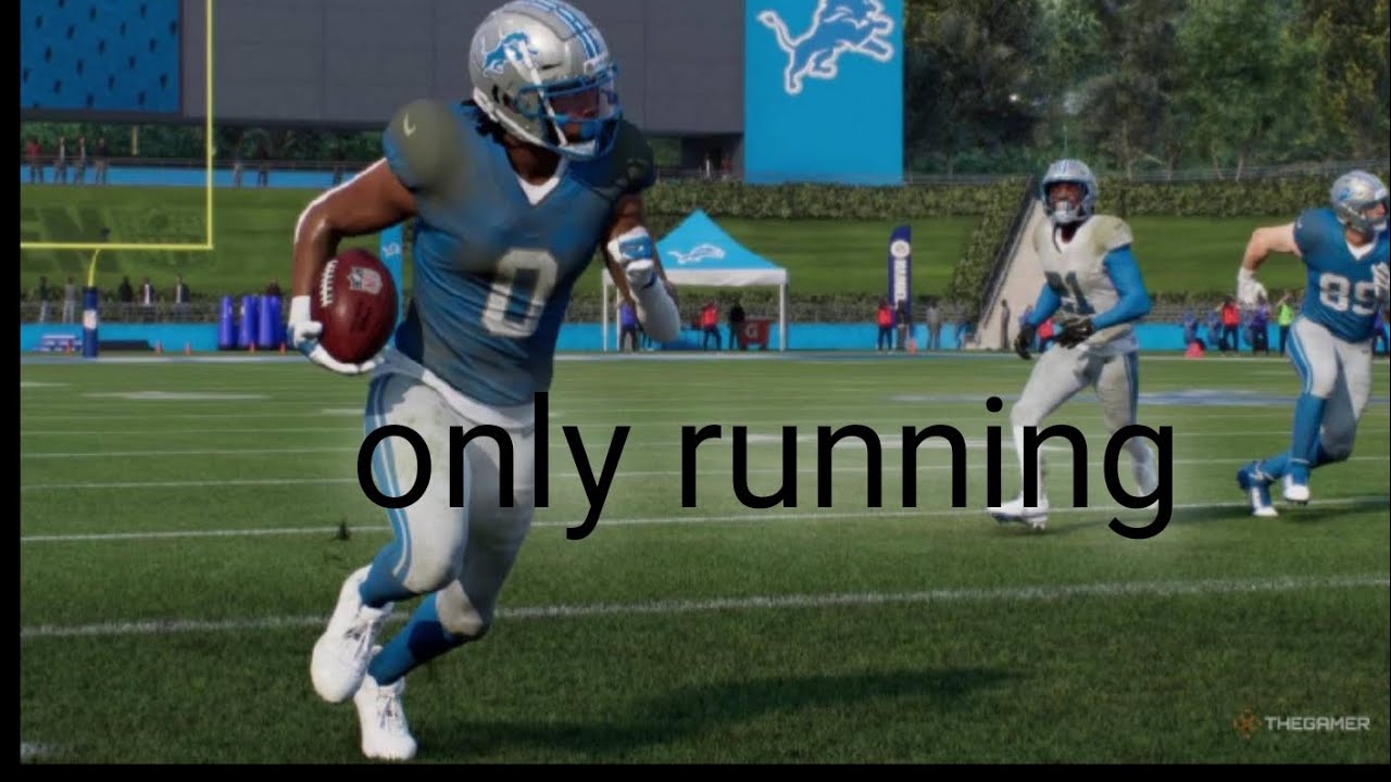 Only running in madden 