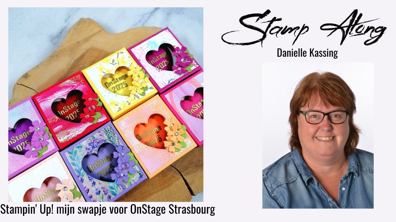Stampin' Up! Mijn swapje voor OnStage 2025 in Strasbourg