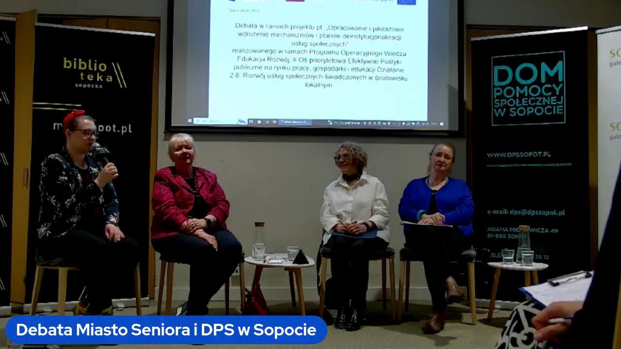 Debata Miasto Seniora i DPS w Sopocie