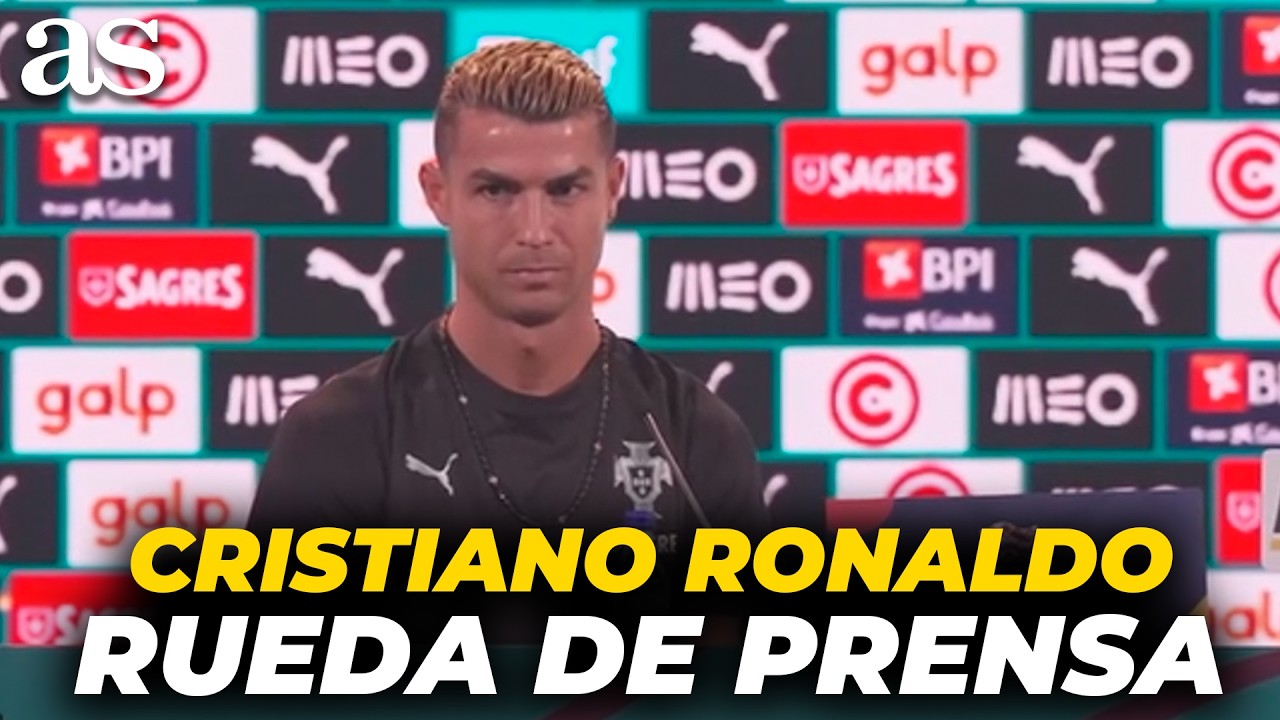 CRISTIANO RONALDO, rueda de prensa COMPLETA: RETIRADA, NUEVA ERA con Portugal y los 1.000 Goles