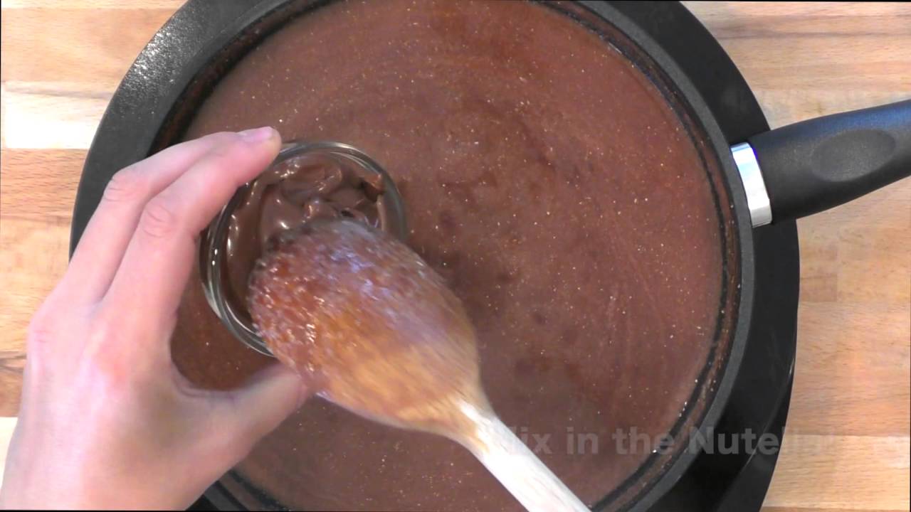 Chocolate Malt-O Meal with Nutella & Bananas