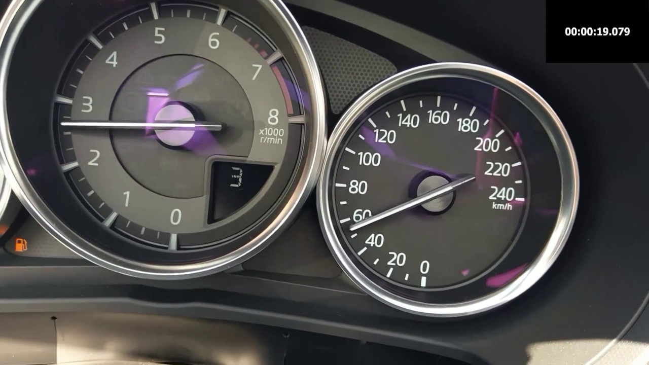 Mazda MX-5 2.0 160 PS Acceleration 0-100 km/h & 0-130 km/h