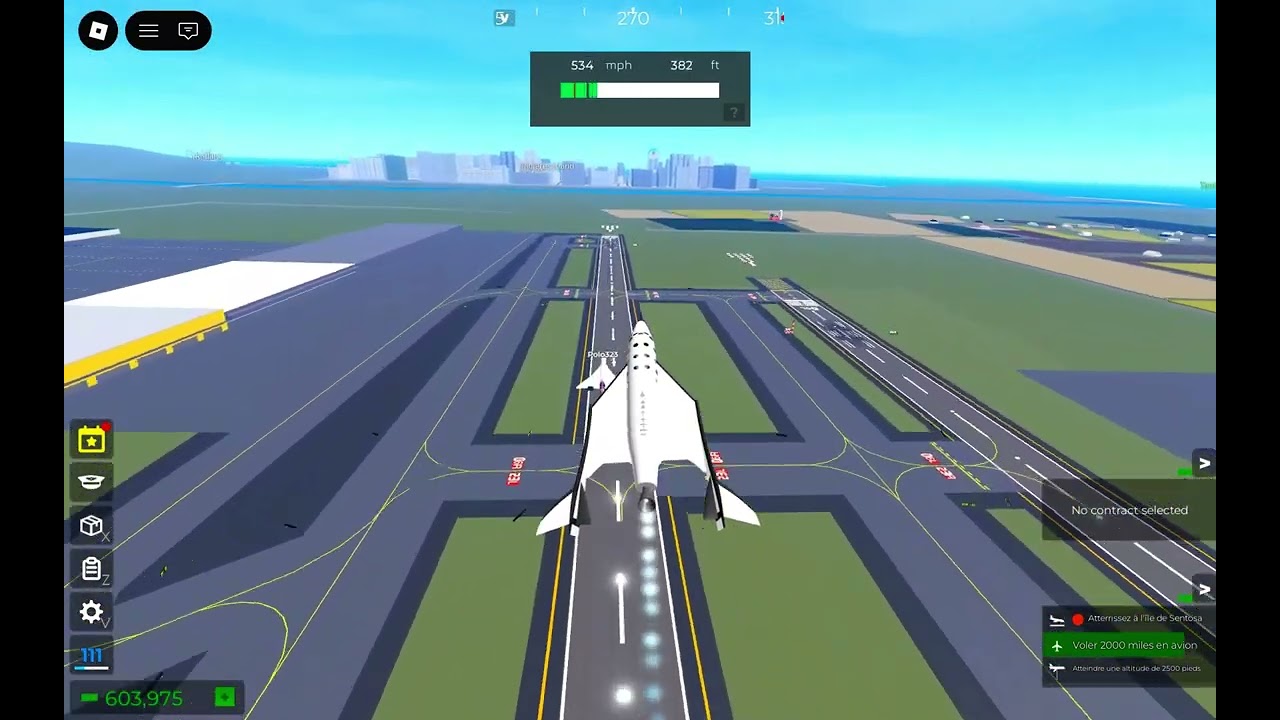 le crash du Concorde dans airplane simulator