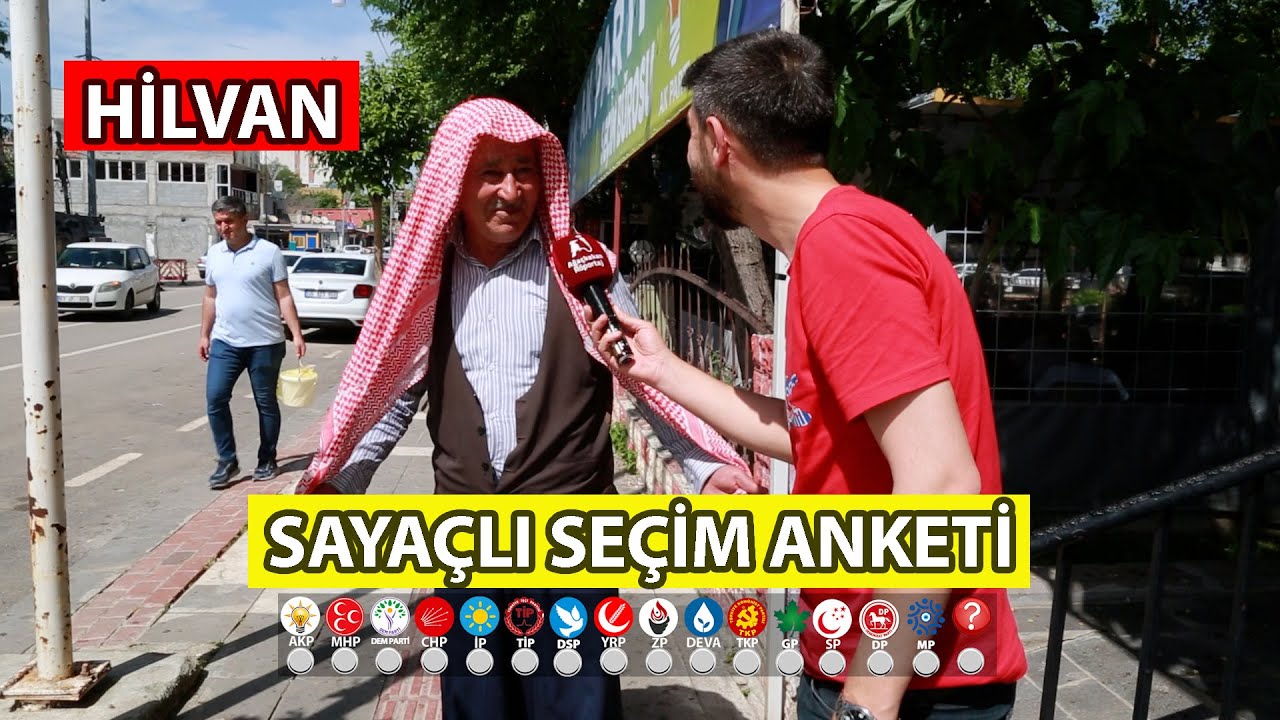 SE&Ccedil;İMİN TEKRARLANDIĞI HİLVAN'DA SAYA&Ccedil;LI SE&Ccedil;İM ANKETİ 2024: Hilvan'da hangi parti &ouml;nde ?