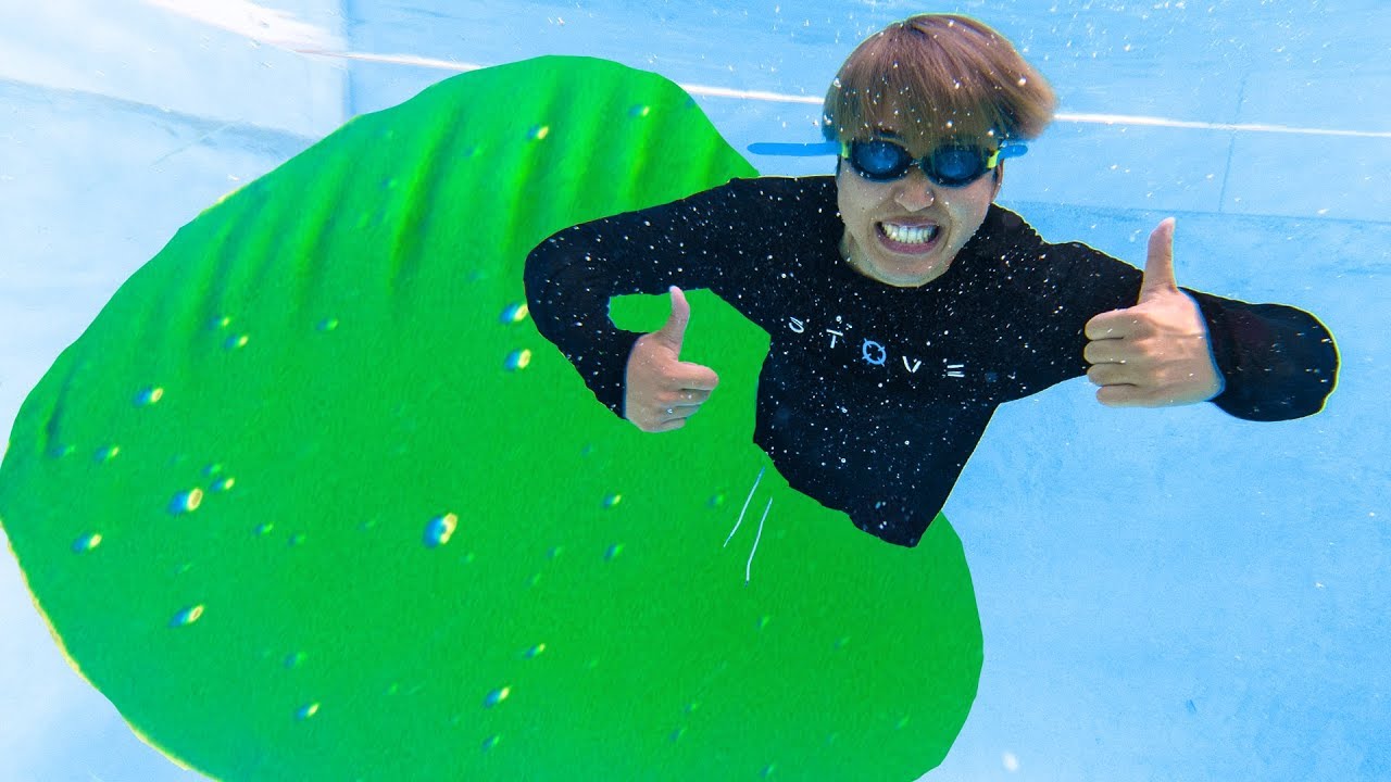 Stuck Inside GIANT Water Balloon (UNDERWATER)