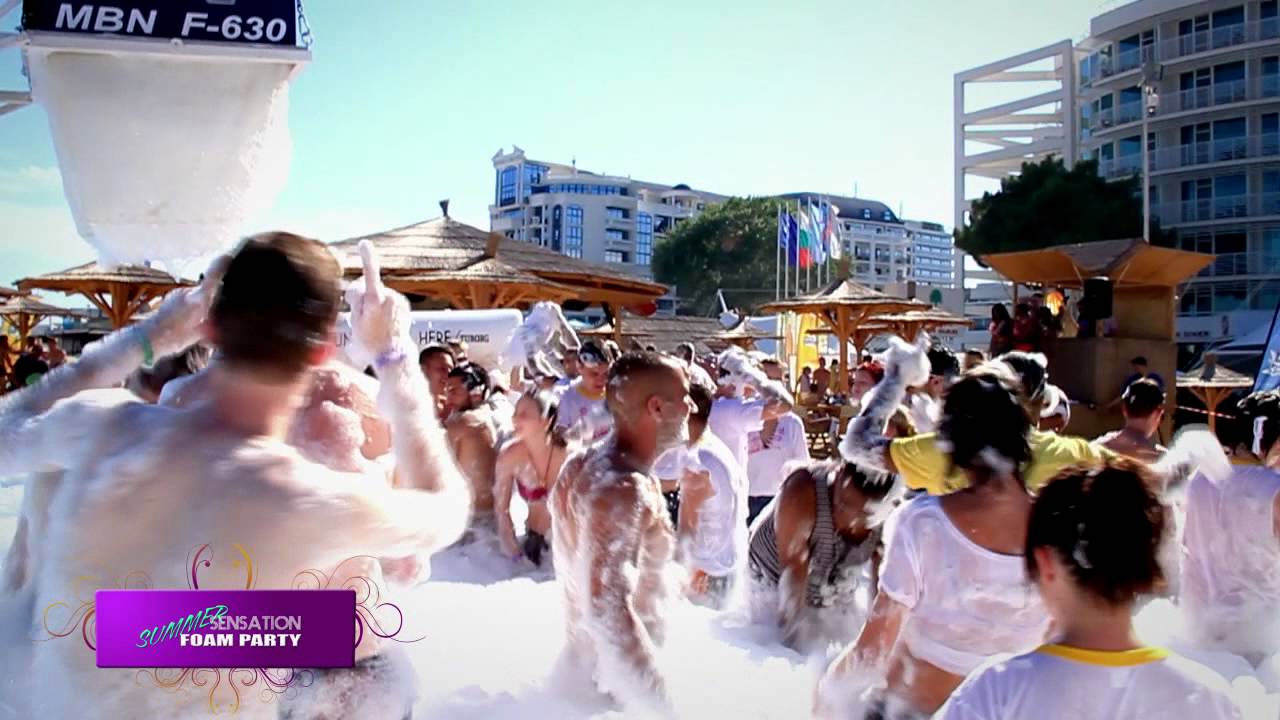 Foam Party @ Guaba beach bar (Sunny Beach - Bulgaria)
