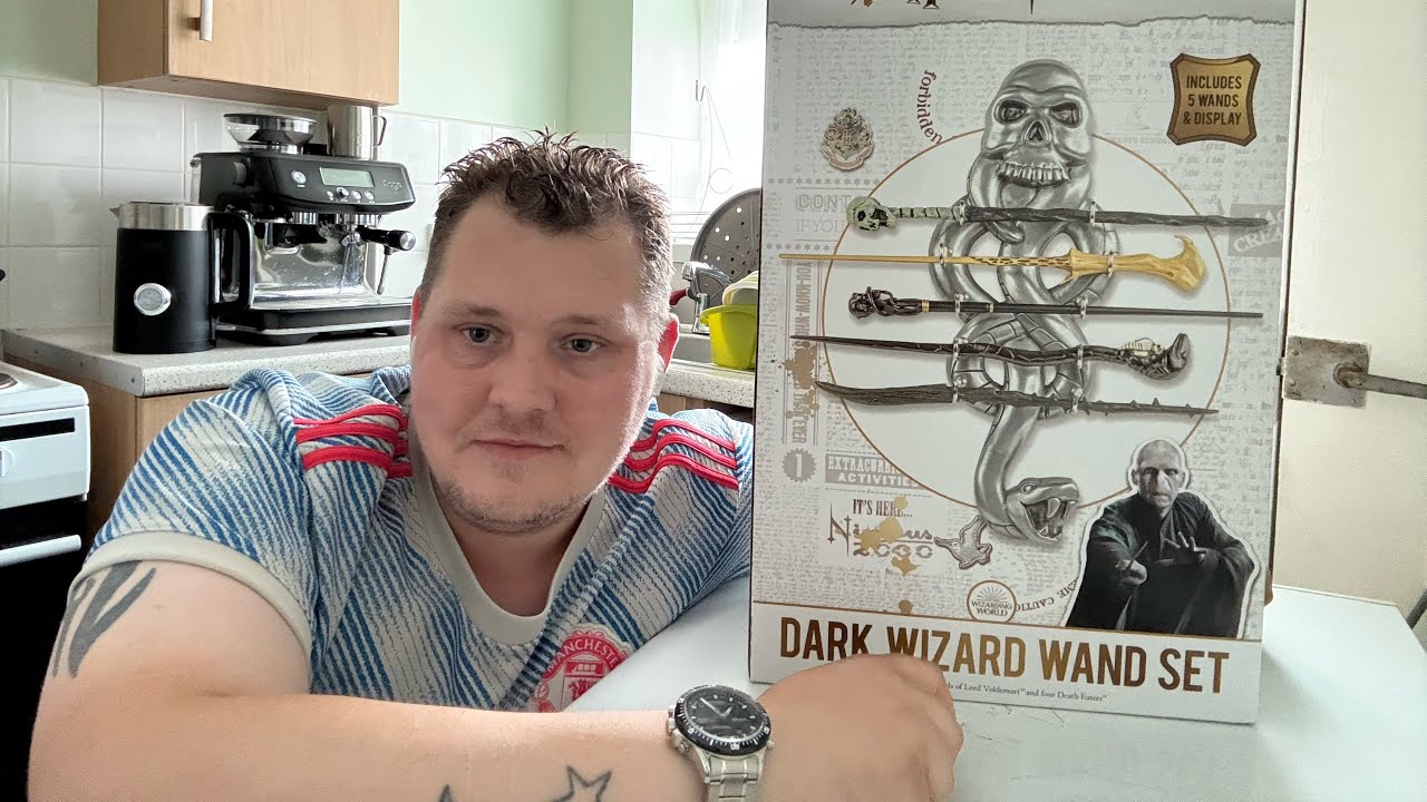 Unboxing | Harry Potter | Dark wizard wand set |