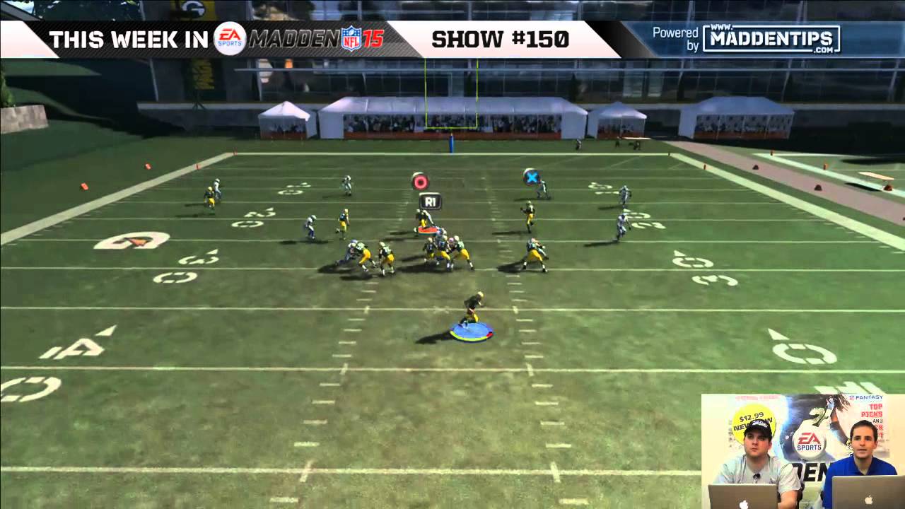 Madden 15 Passing Tips - How To Attack Middle Vs User?