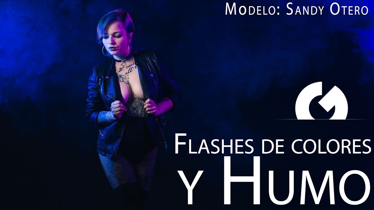 Shooting con flashes de colores y humo | Antonio Garci