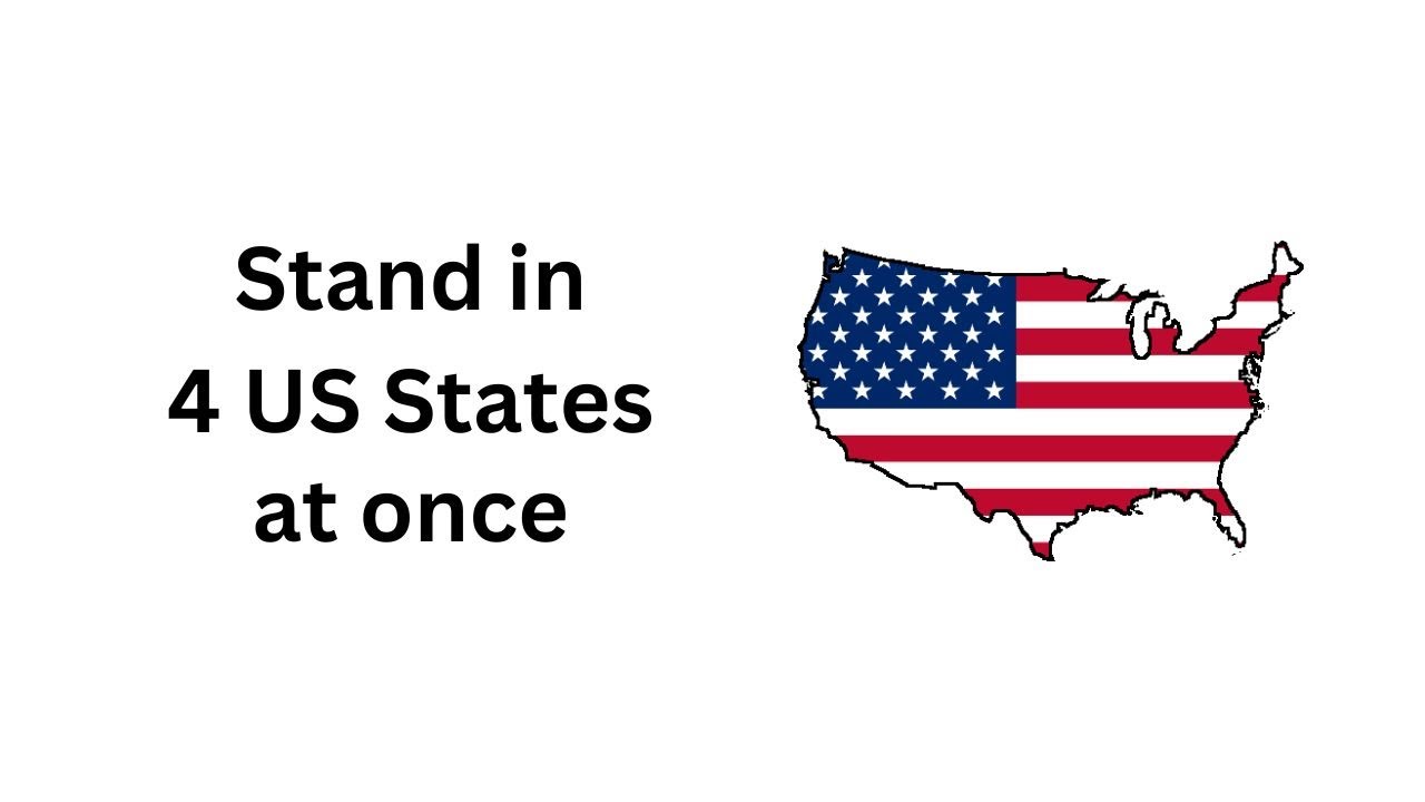 Stand in 4 US States at once | Four Corners Monument | Videopedia