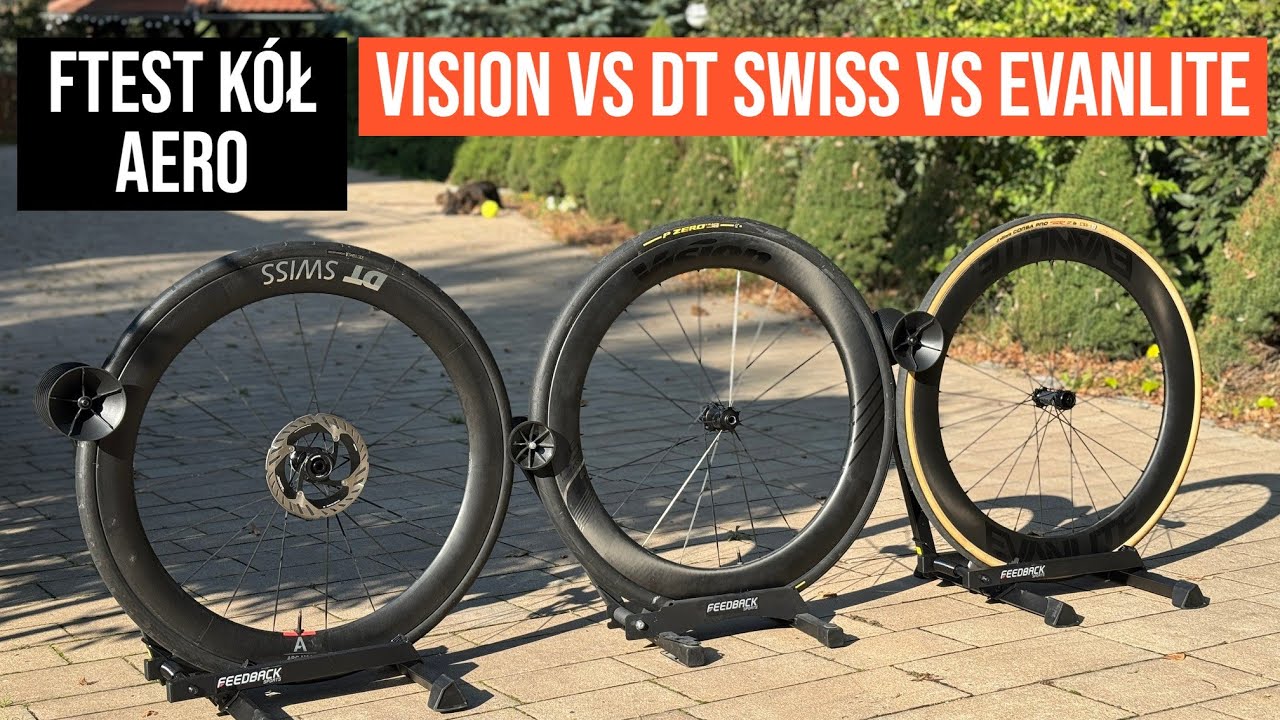 Test kół Aero Vision Metron RS 60 bs Evanlite New Disc 60 vs DT Swiss ARC 1100 55