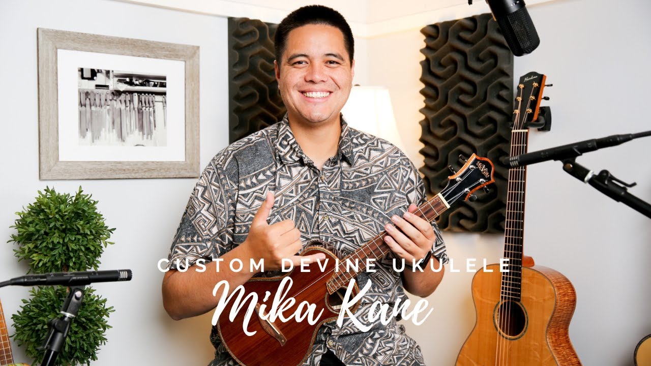 Custom DeVine Ukulele | demo by Mika Kane