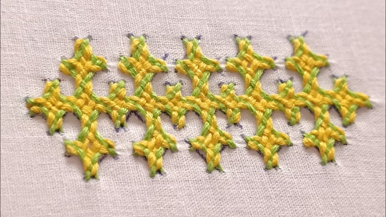 Kutch Embroidery - Sindhi Work - Continues Fiver - Beginners