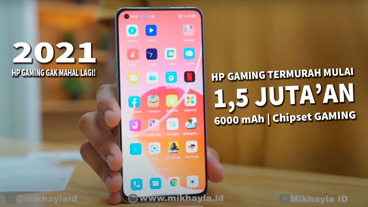 6 Hp Gaming 1 Jutaan Terbaik di Tahun 2021