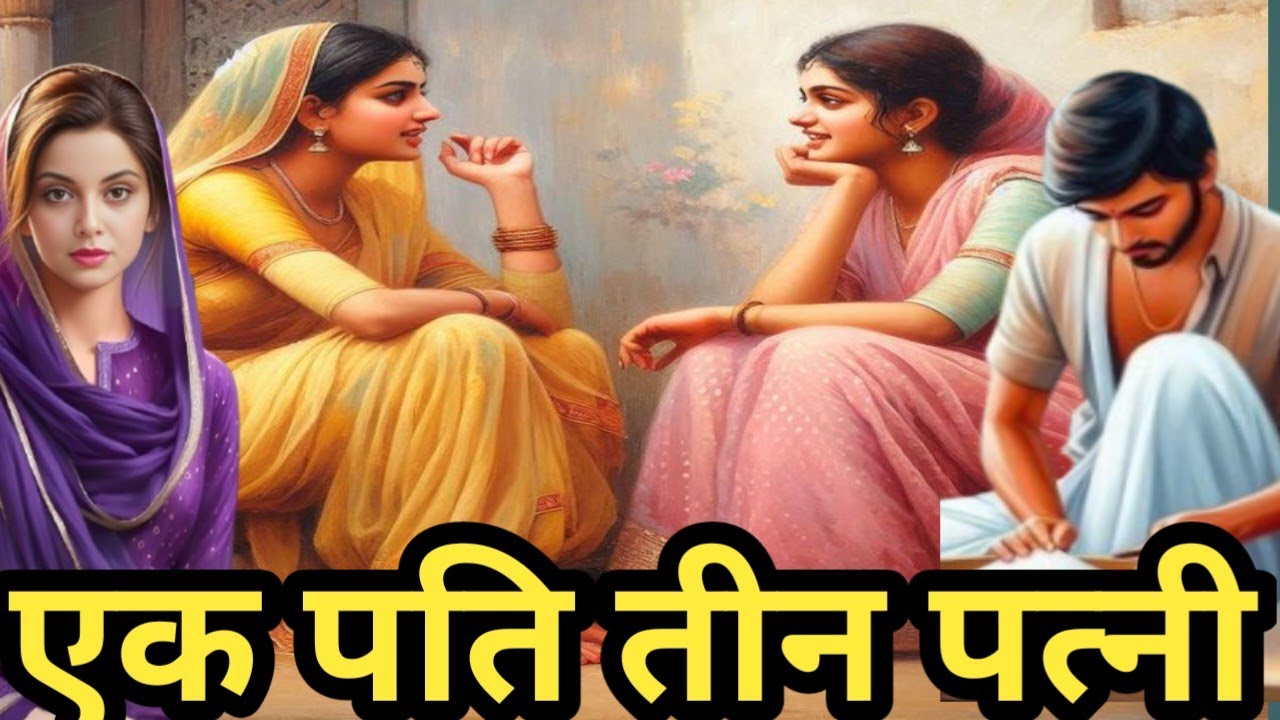 पति क्यों करता था सोलह श्रृंगार/एक पति और उसकी तीन पत्नियों की कहानी/पत्नी की हाय/@apnisanskriti01