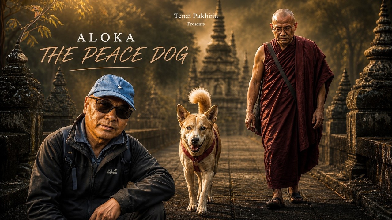 ALOKA THE PEACE DOG || NEW ENGLISH SONG || AI GENERATED || TENZI PAKHRIN