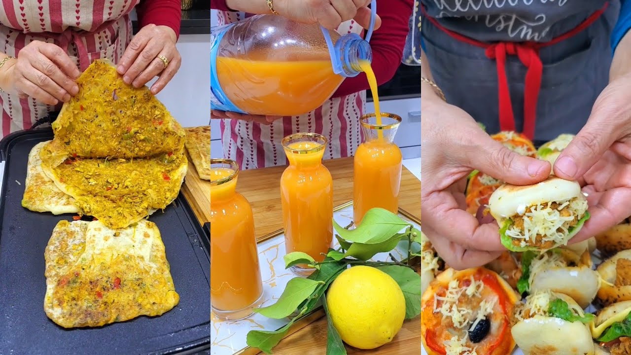 اسرار المسمن😱 مسمن معمر بحشوة اقتصادية مع 5لتر من عصير اقتصادي بكمية وفيرة و حشوة البطبوط بنينة بزاف