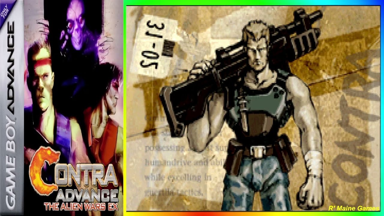 CONTRA ADVANCE: TH ALIEN WARS EX -  [ GAME BOY ADVANCE / 2002 ] - GAMEPLAY COMPLETA