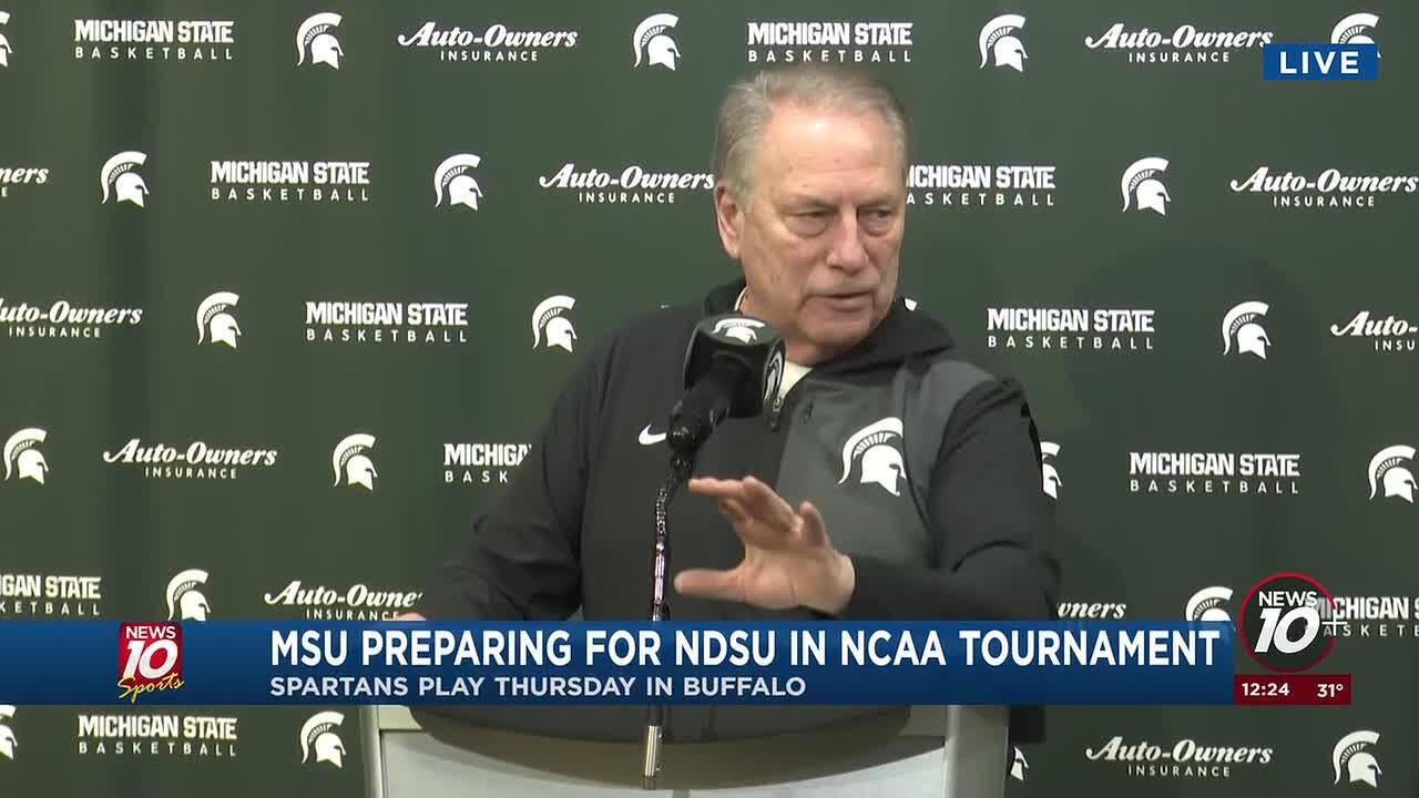 PRESS CONFERENCE: Tom Izzo previews Michigan State's NCAA Tournament
