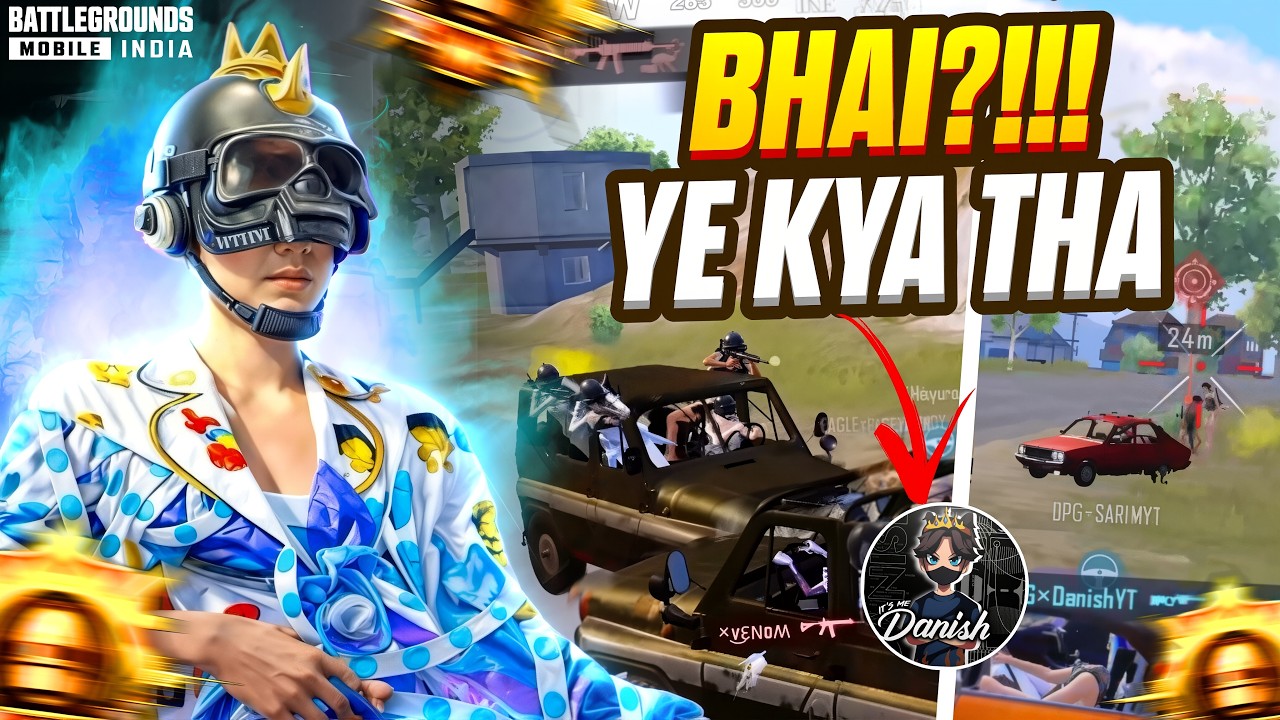 “Bhai Ye Kya Tha?!” 😳 | Knife Kill + AWM Shock | BGMI