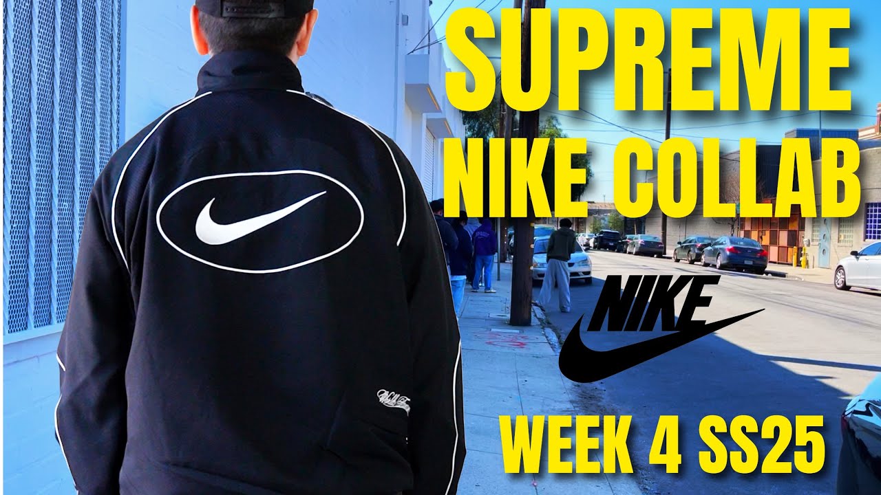 Забрать заказ в магазине Supreme x Nike (4-я неделя коллекции весна-лето 2025)