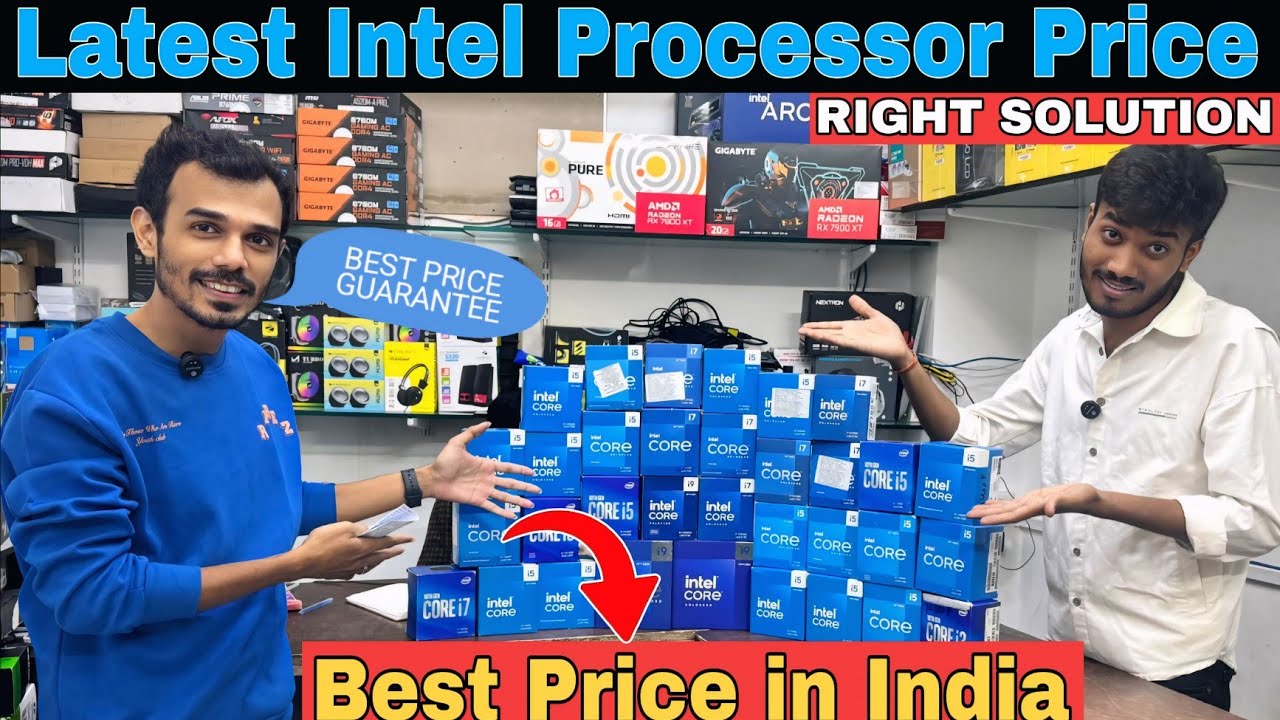 Latest Processor Prices in Mumbai | Processor Prices in India | Intel Vs AMD, Lamington Road Mumbai