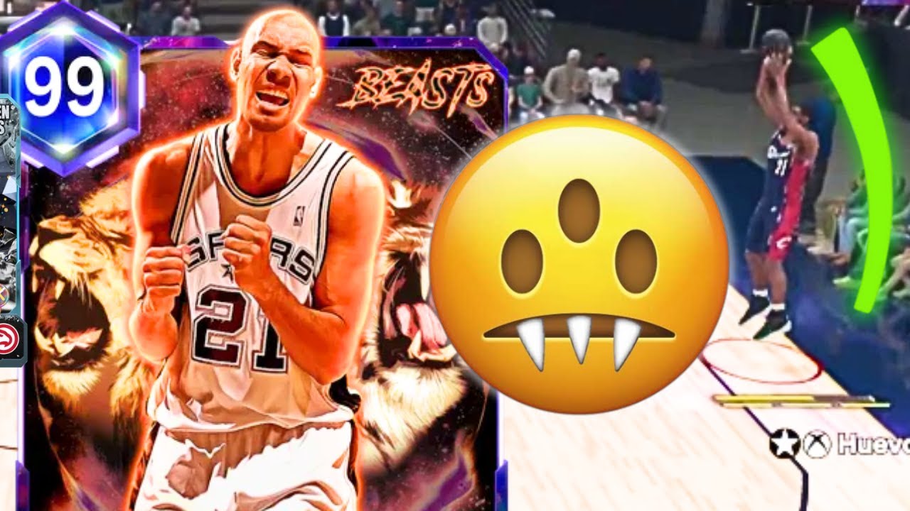 Тёмная материя Тим Данкан &mdash; монстр в режиме MyTeam в NBA2K26!!