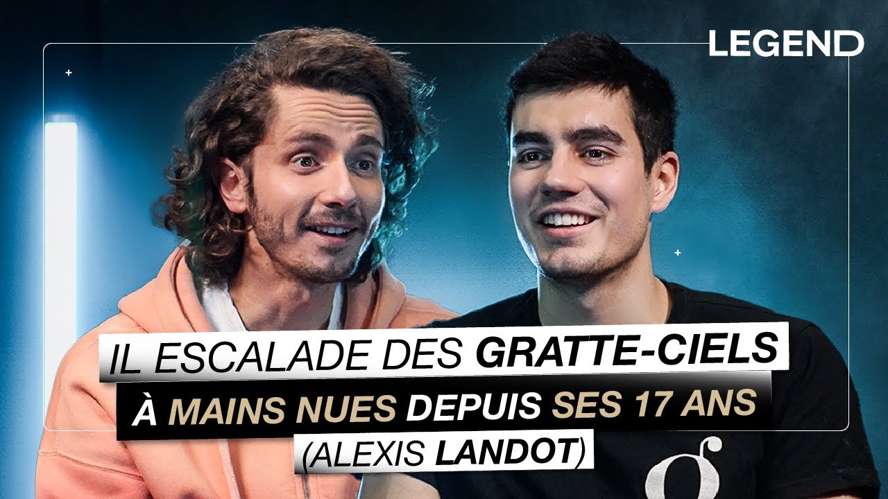 IL ESCALADE DES GRATTE-CIELS À MAINS NUES DEPUIS SES 17 ANS, (ALEXIS LANDOT)