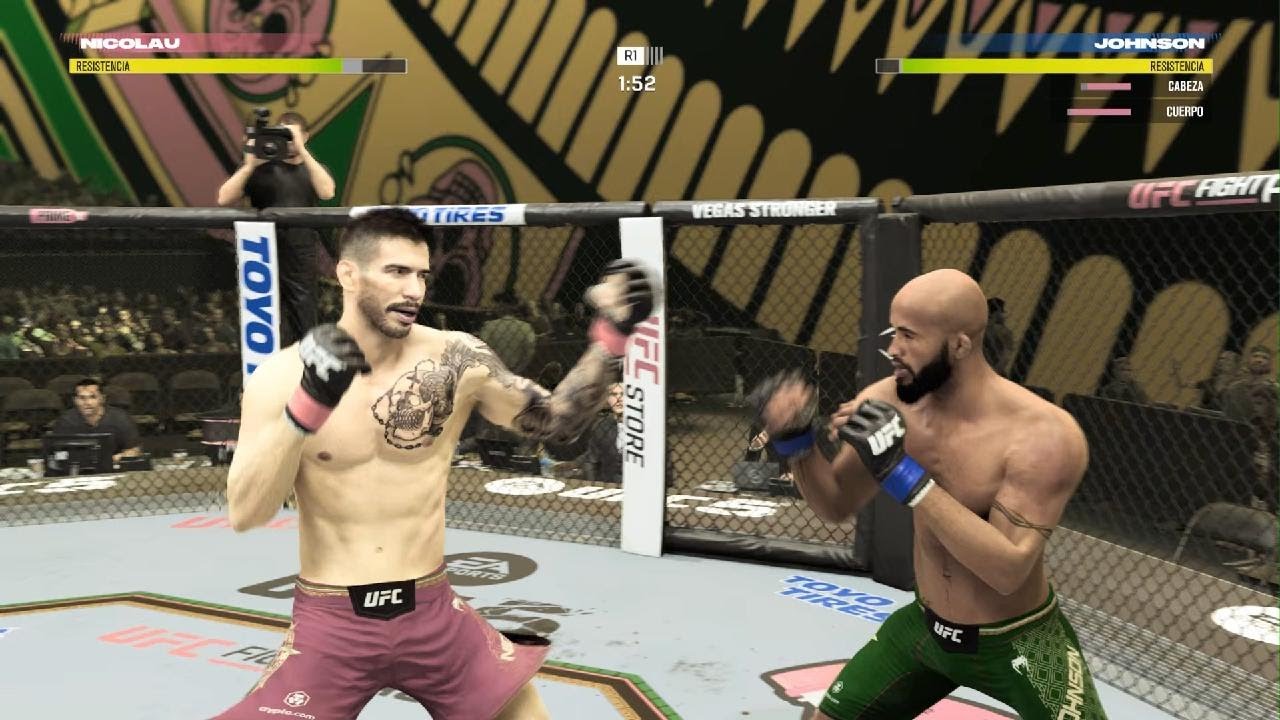 #12 Peleas Aleatorias en Ufc5 MATHEUS NICOLAU VS DEMETRIOUS JOHNSON