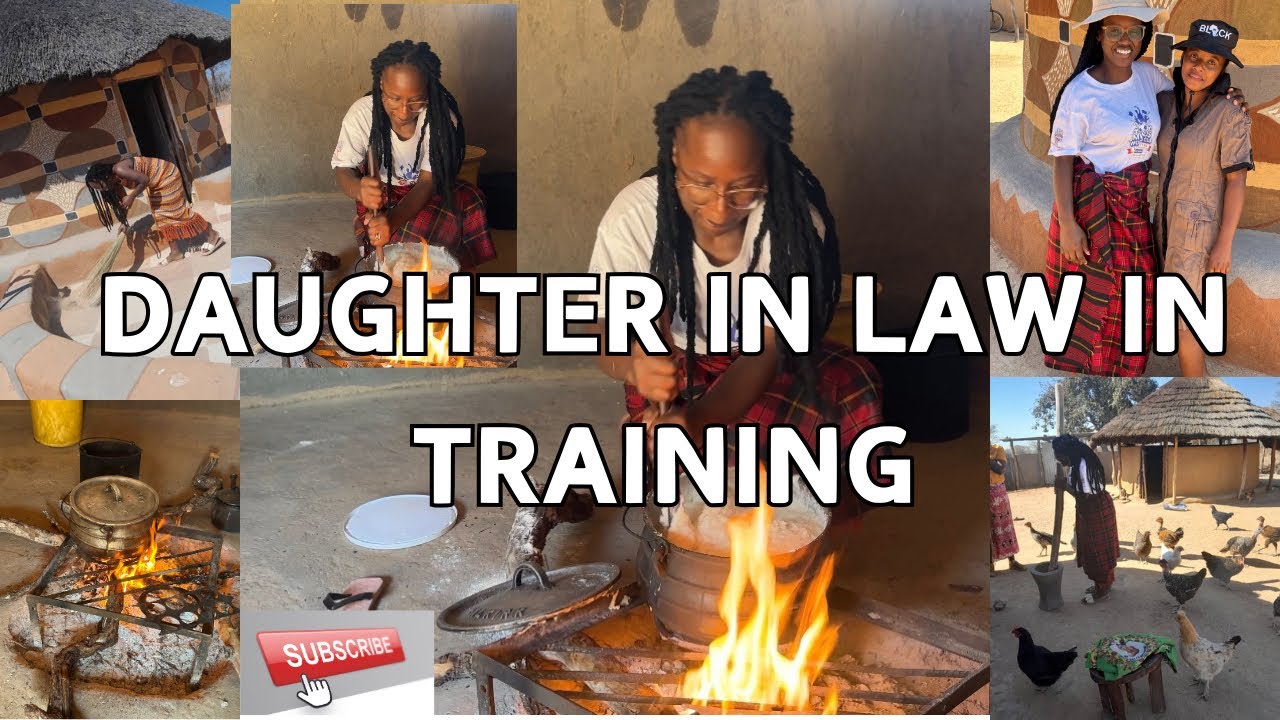 DAUGHTER IN LAW IN TRAINING // ZIMBABWEAN VILLAGE WIFE #zimvlog
