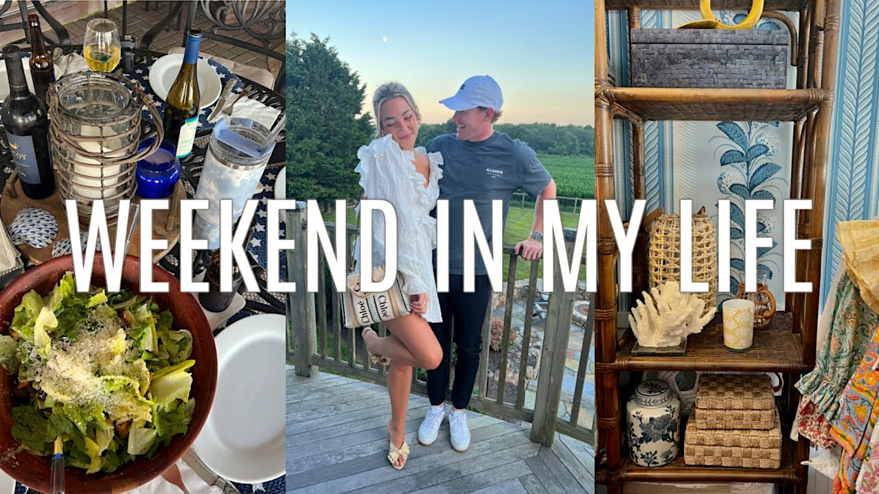 weekend vlog in rhode island: lots of shopping, dinners, Taylor Swift's house !! etc.