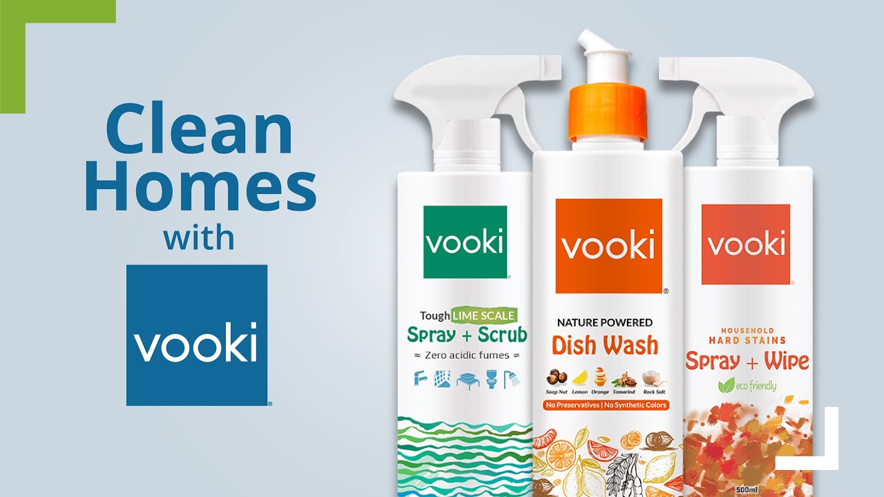Organic Home and Kitchen Cleaners with 99% germ-free protection | vooki