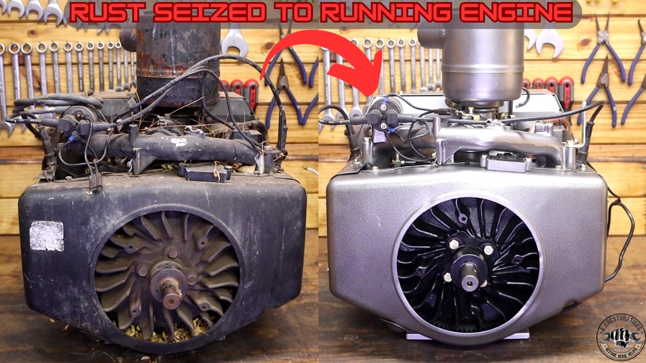 Restoring a Kohler KT17 John Deere Tractor engine - Full version
