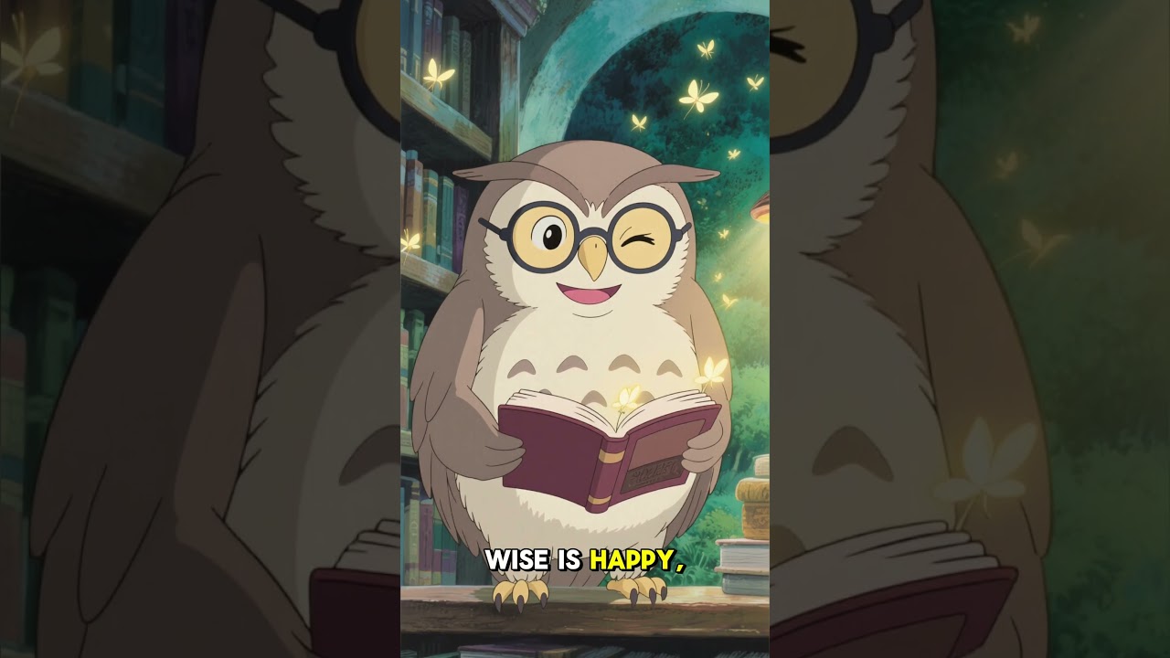 Owl's Reading Trouble Solved!  ✨   Animated Short